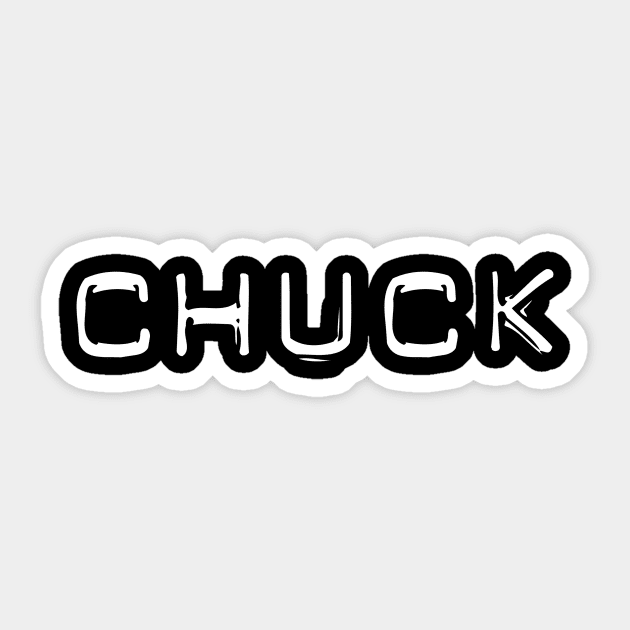 chuck Sticker by seriefanatic